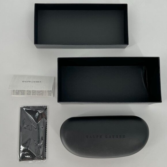 Ralph by Ralph Lauren Women Rectangular Sunglasses Black Gradient Oversized - Picture 10 of 10